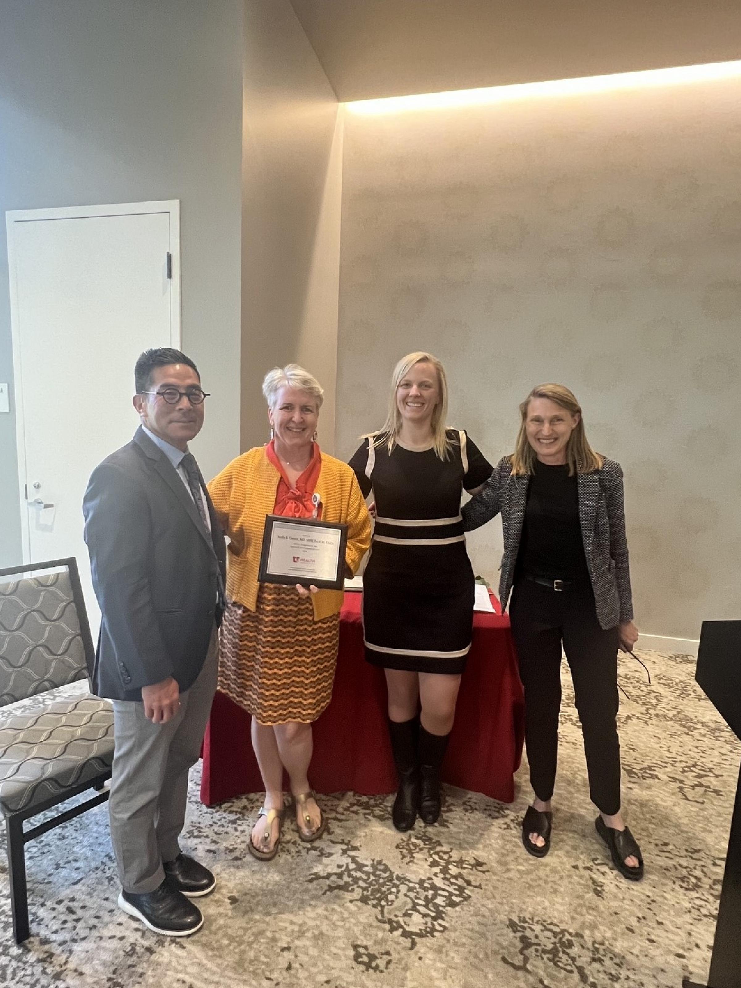Drs John Inadomi, Molly Conroy, Valerie Vaughn, and Corinne Welt group
