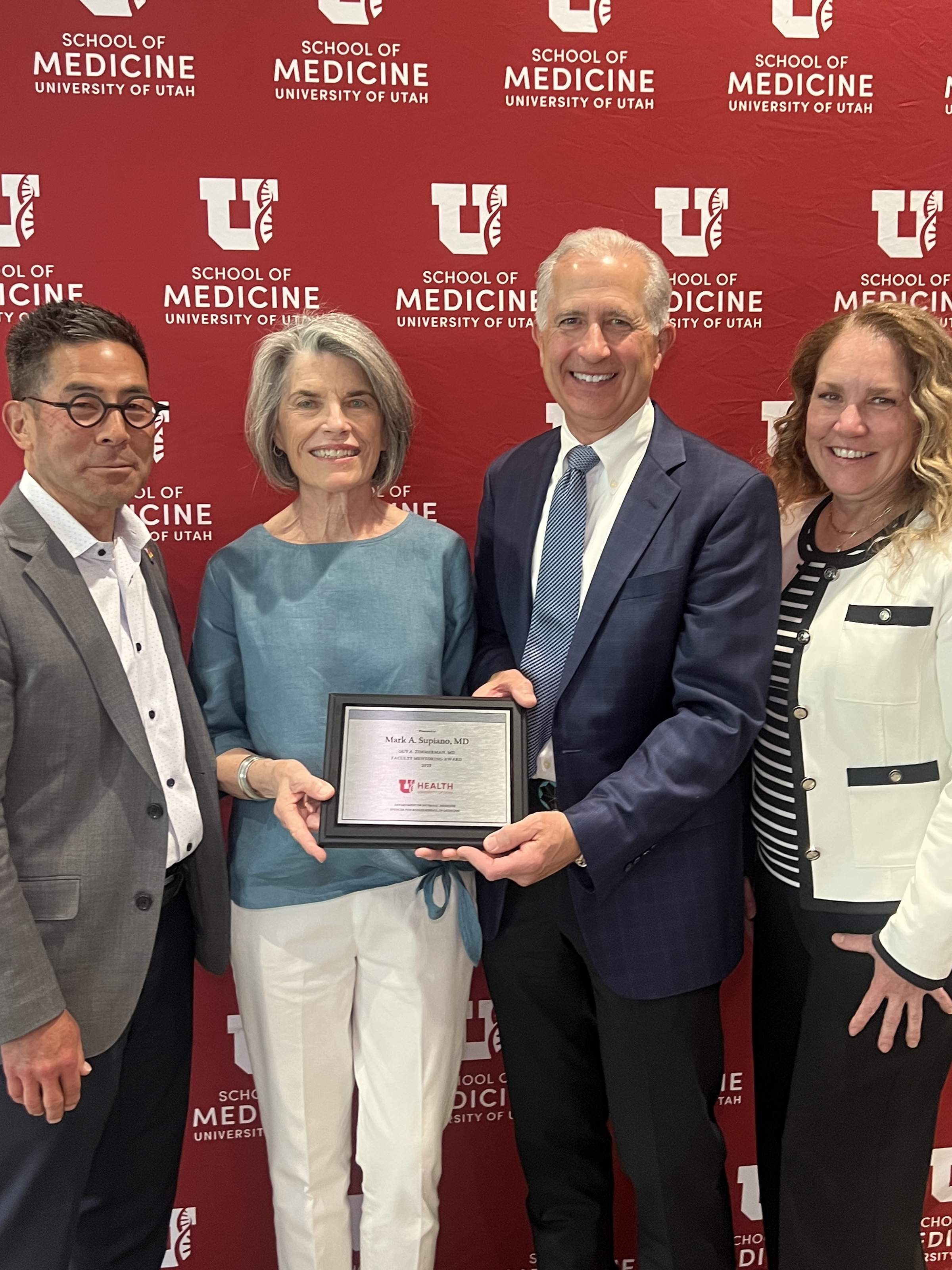Drs. Inadomi, Supiano, Markland, and Mary Zimmerman